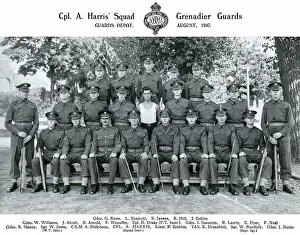 Squad Gallery: cpl a harris squad august 1947 rowe shapcott