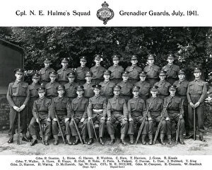 Images Dated 12th April 2018: cpl hulmes squad july 1941 stretton horne