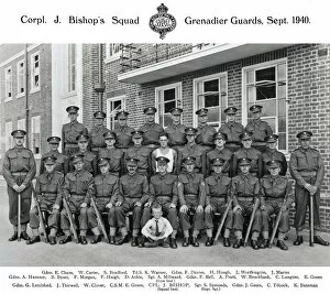Davies Gallery: cpl j bishops squad september 1940 chase