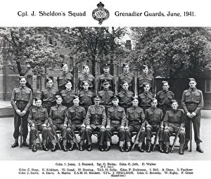 Jones Gallery: cpl j sheldons squad june 1941 jones