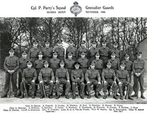 Cottam Gallery: cpl p parrys squad november 1944 banton