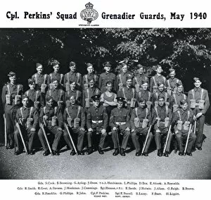 Lacey Collection: cpl perkins squad may 1940 cook browning
