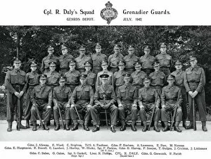 Crichton Gallery: cpl r daleys squad july 1942 alleway