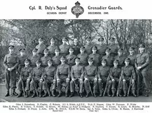 1914-1961 Group photos Collection: cpl r dalys squad december 1942 rynenberg