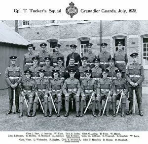 Parr Collection: cpl t tuckers squad july 1938 parr jennings