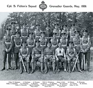Felton Collection: cpls feltons squad may 1939 sargeant