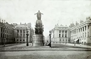 1850s, 1860s inc Dublin Gallery: crimean war memorial waterloo place london