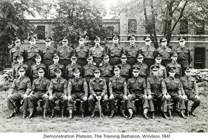 Windsor Gallery: demonstration platoon the training battalion