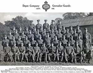 Buckingham Collection: depot company grenadier guards september 1942