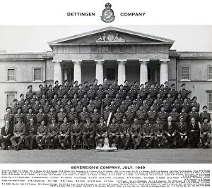 Taylor Collection: dettingen company sovereigns company july 1949