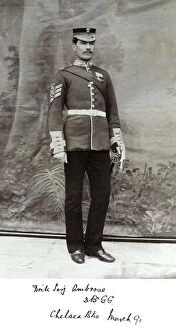 1890s Collection: dril sgt ambrose