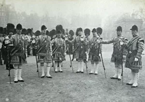 Funeral King Edward Vii Collection: drum majors funeral king edward vii