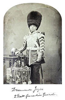 1850s, 1860s Grenadiers Gallery: Drummer F. Joyce, 2nd Battalion 1861