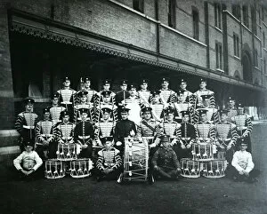 Tarr Gallery: drummers 1st battalion august 1912 chelsea barracks