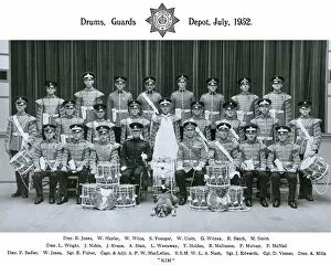 Drums Gallery: drums guards depot july 1952 jones hayler wilce