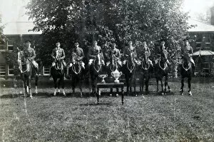 Murray Collection: farnborough cup aldershot command show officers class
