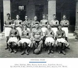 Reynolds Collection: football team eldridge taylor exall joneas eaglefield