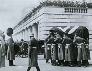 1930s Collection: funeral german ambassador 1936 nazi flag