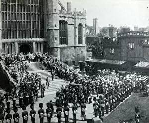 S Chapel Gallery: funeral of king edward vii st georges chapel