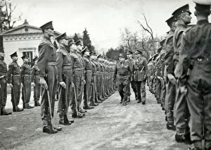Baor Gallery: general guillame french army inspects 2nd battalion guard of honour