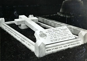 1850s and 1860s Officers and misc Gallery: Grave of Capt A. E. Williams Director of Music
