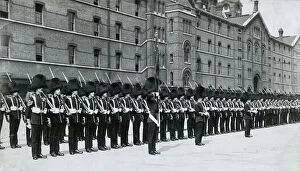 Chelsea Barracks Gallery: Guard Mount from Chelsea 1920s Box 5, Grenadiers 4940