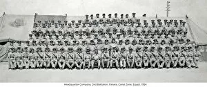 1954 Collection: headquarter company 2nd battalion fanara canal zone