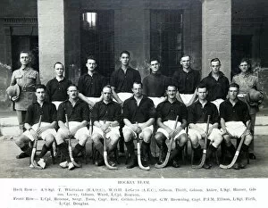 Firth Collection: hockey team whittaker legrys thrift anker hamer