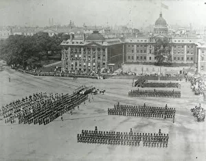 1890s Collection: horse guards parade trooping the colour