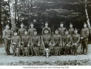 1930s Collection: household brigade inter-unit team challenge cup