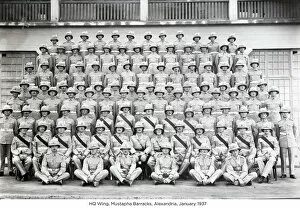 hq wing mustapha barracks alexandria january 1937
