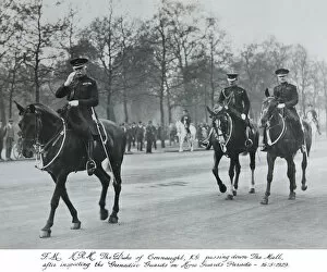 Hrh Duke Of Connaught Gallery: HRH Duke of Connaught in Mall 1929 Grenadiers1225