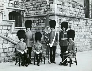 1870s-1950s Group photos and others Gallery: HRH The King and Officers, 1926 Box 4, Grenadiers 4908