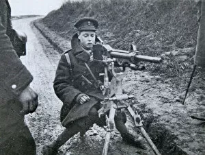 1896 Collection: hrh the prince of wales machine gun