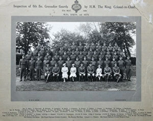 Nash Gallery: inspection 6th battalion 27 may 1942 warrant officers