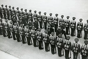 Wellington Barracks Gallery: inspection king edward viii 21 may 1936 first battalion