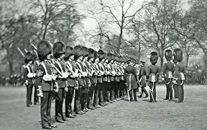 1850s and 1860s Officers and misc Gallery: Inspection, Wellington Barracks 1908 Grenadiers1245