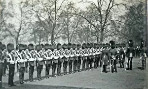 1850s and 1860s Officers and misc Gallery: Inspection, Wellington Barracks 1908 Grenadiers1248