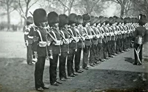 Inspection at Wellington Barracks 1908 Grenadiers1251