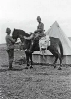 1900s S.Africa Collection: july 24 1900 maj gilmour green after reconnaissance of roiikrantz