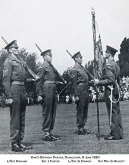 king's birthday parade dusseldorf 8 june 1950