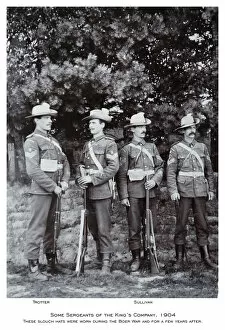 Kings Company Gallery: Kings Company Sergeants 1904 Grenadiers 1196