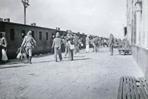 1890s Sudan Collection: leaving cairo station