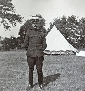 1901 Collection: Lieutenant Lucas, Colchester Camp 1901.