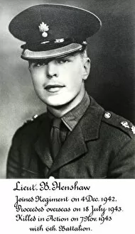 1945 Officer Memorial Album 2 Gallery: lt b henshaw
