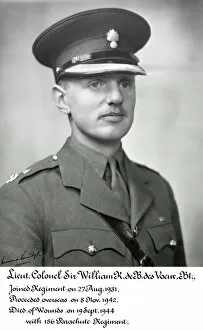 1945 Officer Memorial Album 3 Gallery: lt col sir william r de b des voeux