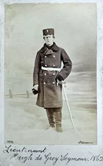 1850s and 1860s Officers and misc Gallery: Lt Hugh DeGrey Seymour, 1862. Album30a, Grenadiers1255b