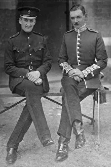 1900's UK Gallery: Lts Gregson and Diggle 1st Batt. Chelsea 1910