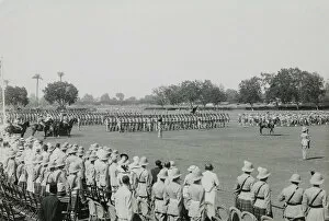 1930s Egypt Gallery: march past in slow time 1935