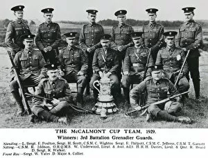 Walker Collection: mccalmont cup team 1929 winners poulton scott